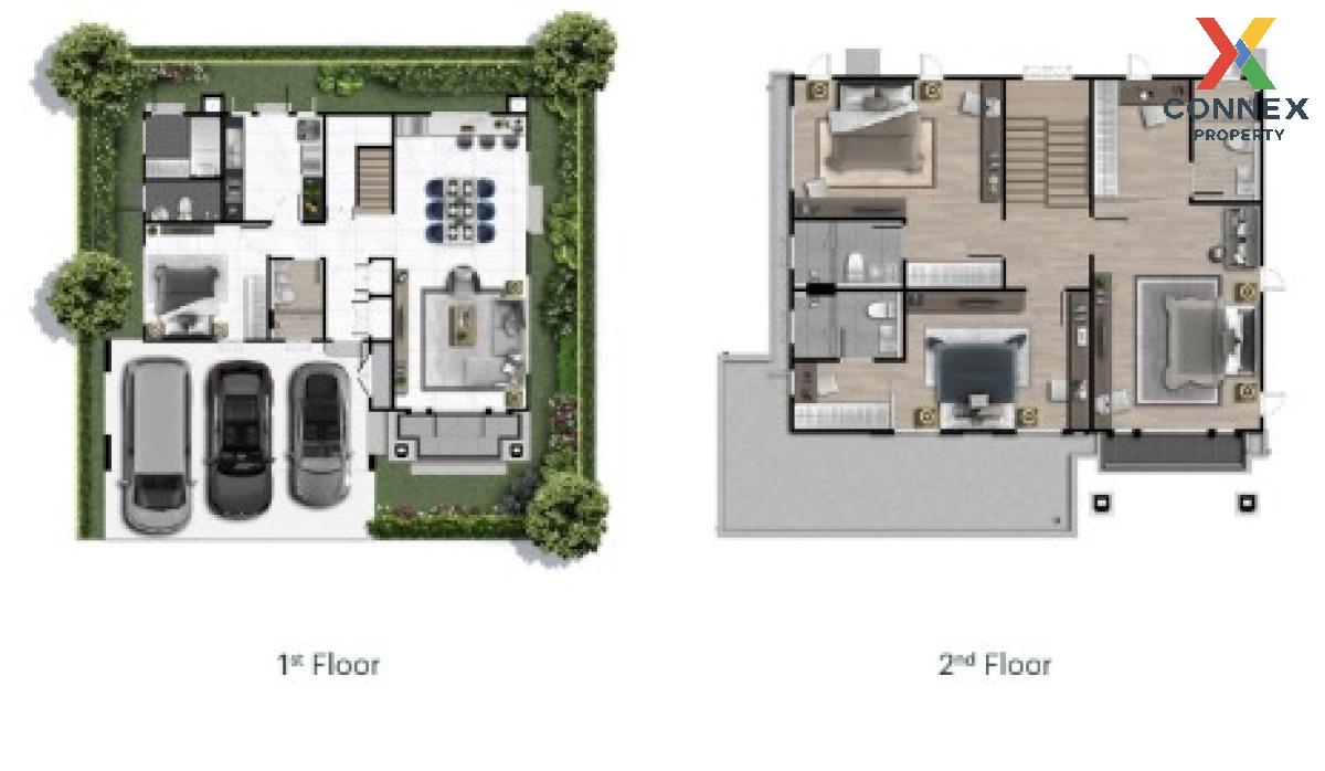 picture For Sale House , Setthasiri Bangna KM.10 , Bang Phli Yai , Bang Phli , Samut Prakarn , CX-125004 ✅ Live chat with us ADD LINE @connexproperty ✅  - 2/6
