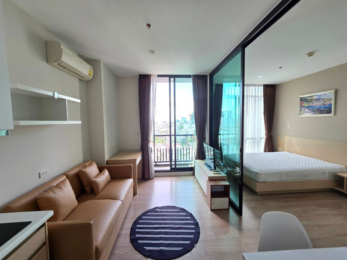 picture For Rent :The Capital Condo Rajprarop-vibha 1 bed 30 sqm . - 1/10
