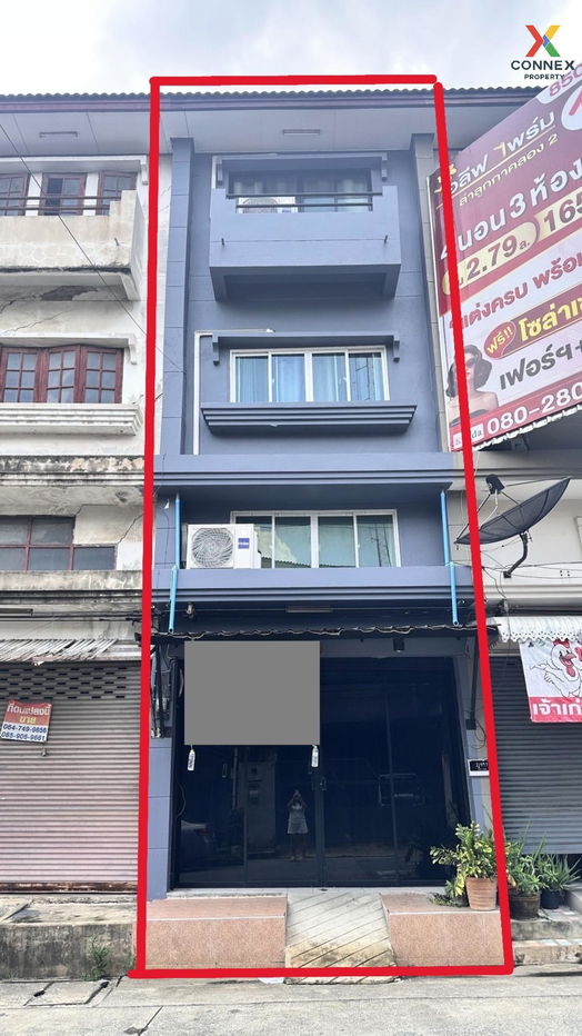 picture For Sale Commercial Building , Baan Chao Far , wide frontage , newly renovated , Khu Khot , Lam Luk Ka , Pathum Thani , CX-113940 ✅ Live chat with us ADD LINE @connexproperty ✅  - 1/4