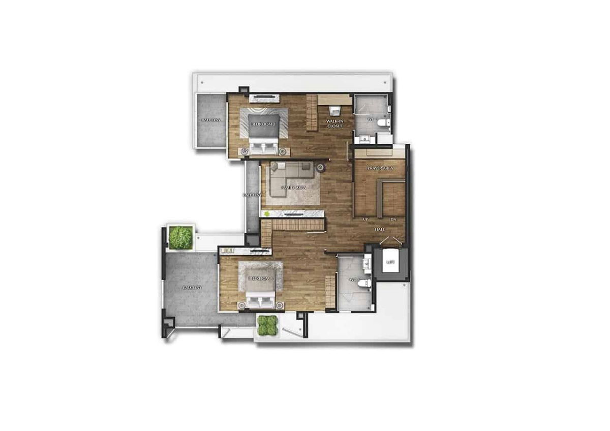 picture Fully furnished. Modern luxury single house for Sale in The Gentry Phatthanakan. 4Bedroom + 5Bathroom + 3 Car parking.  - 67/67