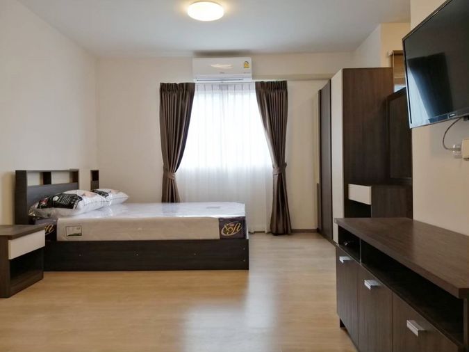 ให้เช่าเดอะ พอยต์ คอนโด รังสิต คลอง 6 ตึก C ชั้น 4 ขนาด 26 ตร.ม. เฟอร์ครบ พร้อมอยู่ (TR1180)