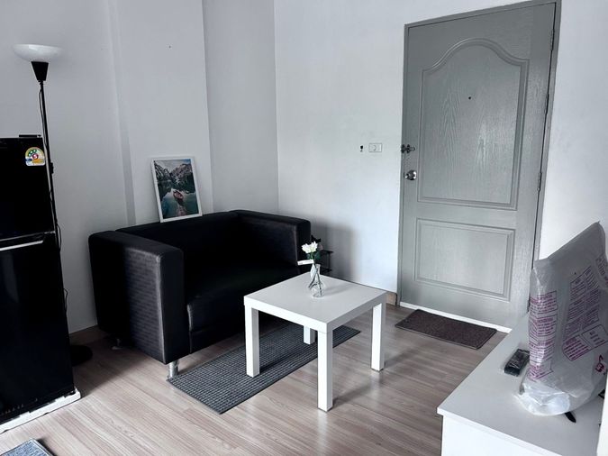 ให้เช่าคอนโด เดอะ คิทท์ ลำลูกกา คลอง 2 ตึก A1 ห้อง 23 ตรม.เฟอร์ครบ มีเครื่องซักผ้า ใกล้รถไฟฟ้าคูคต (TR1179)