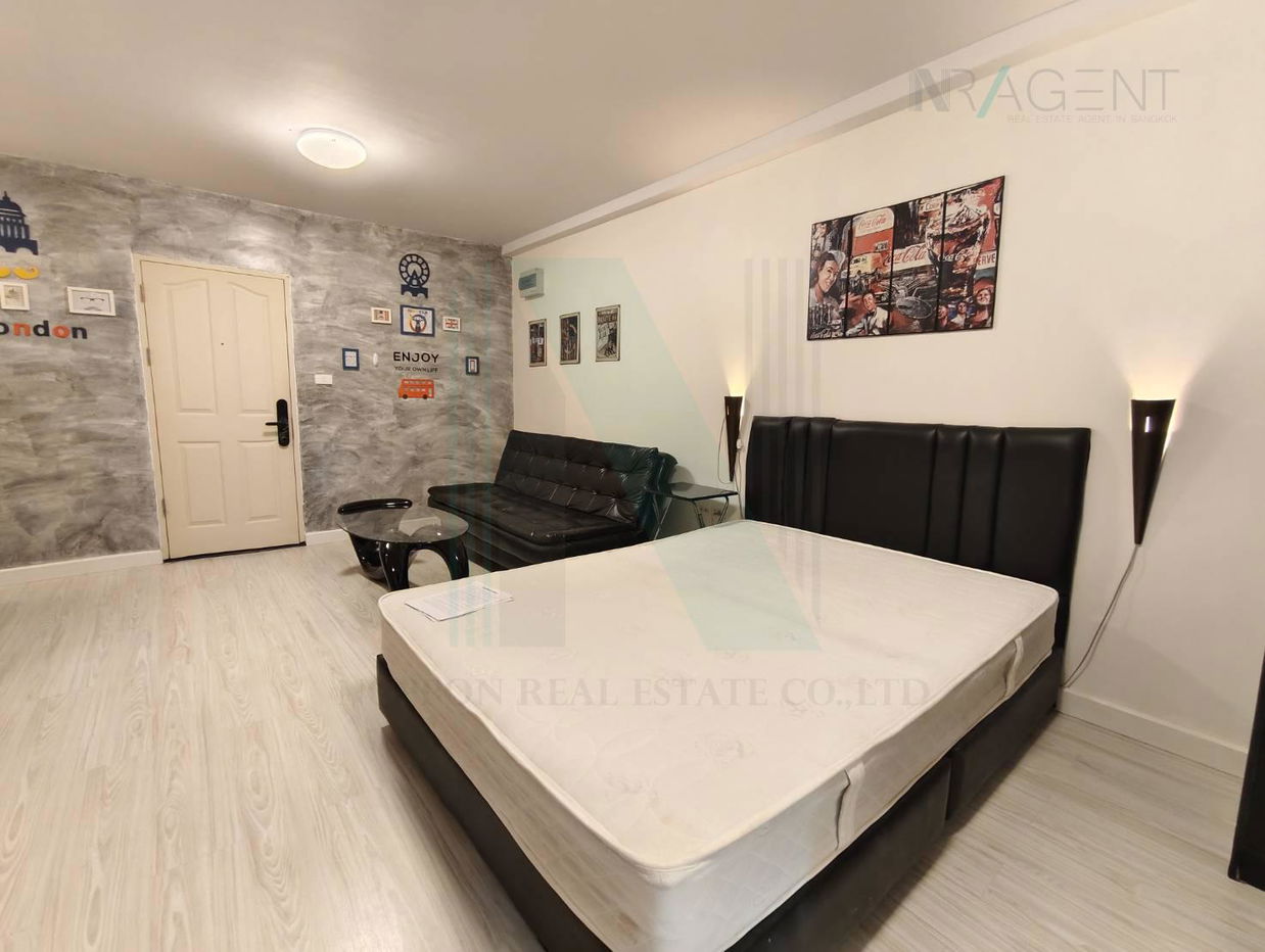 picture 🎉 For Rent Condo SUPALAI CITY RESORT RATCHADA - HUAI KHWANG Building 2, Floor 2,Studio, Room size 31.00 sqm - 1/8