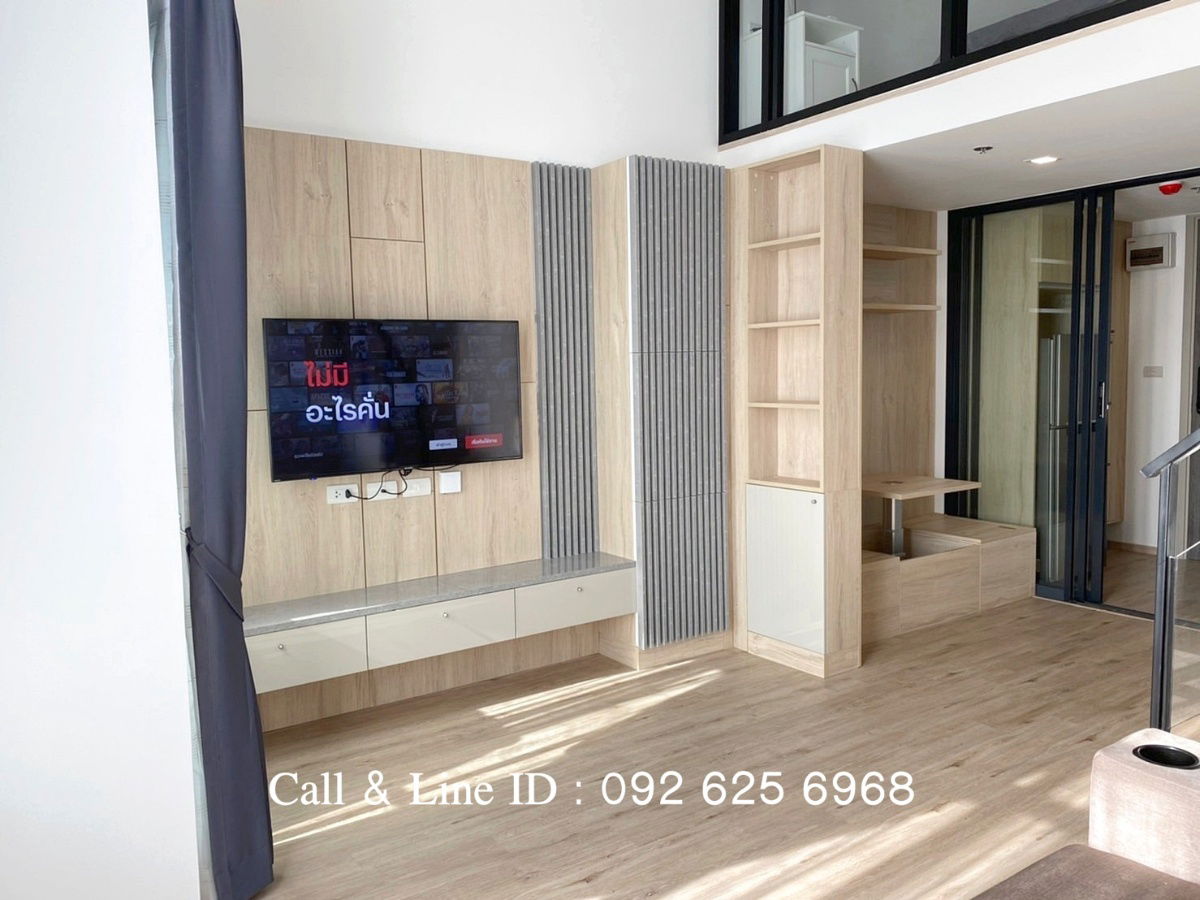 รูป ให้เช่า 🏠 คอนโด The rich rama 9 (เดอะริชพระราม 9) Duplex 1 ห้องนอน 1 ห้องน้ำ 🚆 กั้นห้องสวย พร้อมอยู่ ใกล้แอร์พอร์ตเรลลิงก์ สถานีหัวหมาก - รูปที่ 1/31