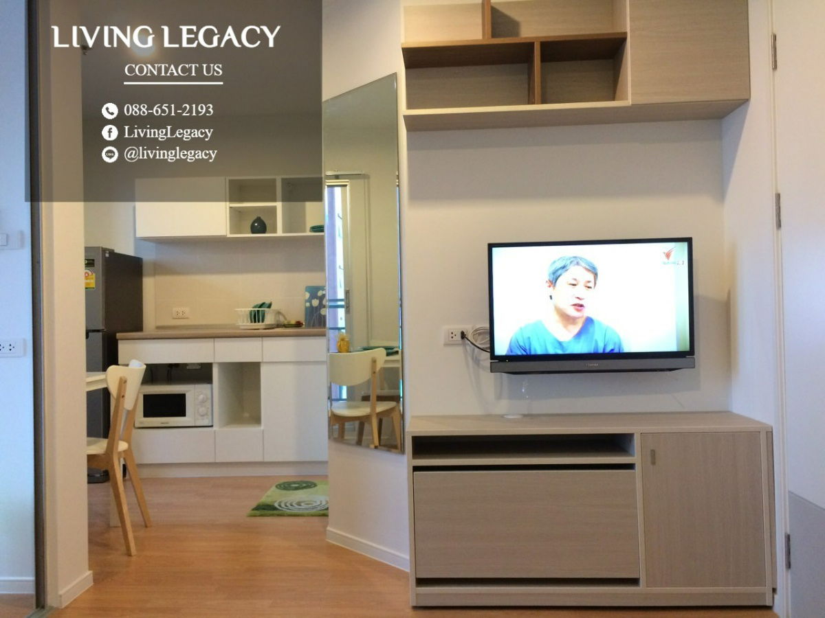 picture LW57P3I5 Condo For Rent Lumpini Place Srinakarin - Huamark Station 26 Sq.M. Floor 15 Building A line id : @livinglegacy - 3/7
