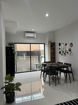 For Rent Townhouse/Townhome  , Baan Klang Muang Rama 9-New Krungthep Kreetha , Thap Chang , Saphan Sung , Bangkok , CX-89998 ✅ Live chat with us ADD LINE @connexproperty ✅