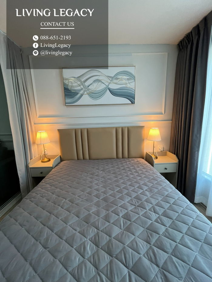 รูป T4CX7P ให้เช่าคอนโด Regent Home Bangna 28 ตร.ม. ชั้น 26 ตึก B line id : @livinglegacy - รูปที่ 2/19