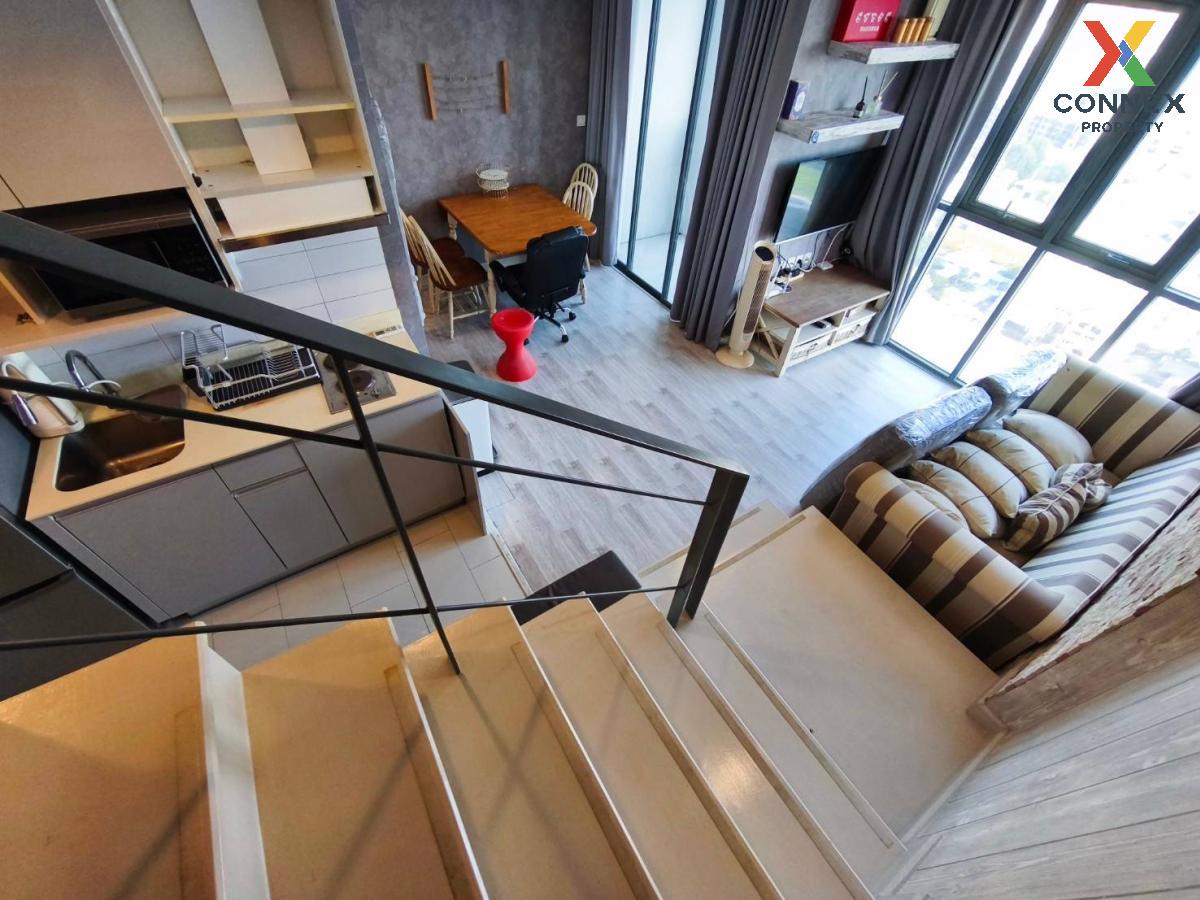 picture FOR RENT condo , Ideo Mobi Sukhumvit , Duplex , BTS-On Nut , Bang Chak , Phra Khanong , Bangkok , CX-54614 ✅ Live chat with us ADD LINE @connexproperty ✅  - 7/12