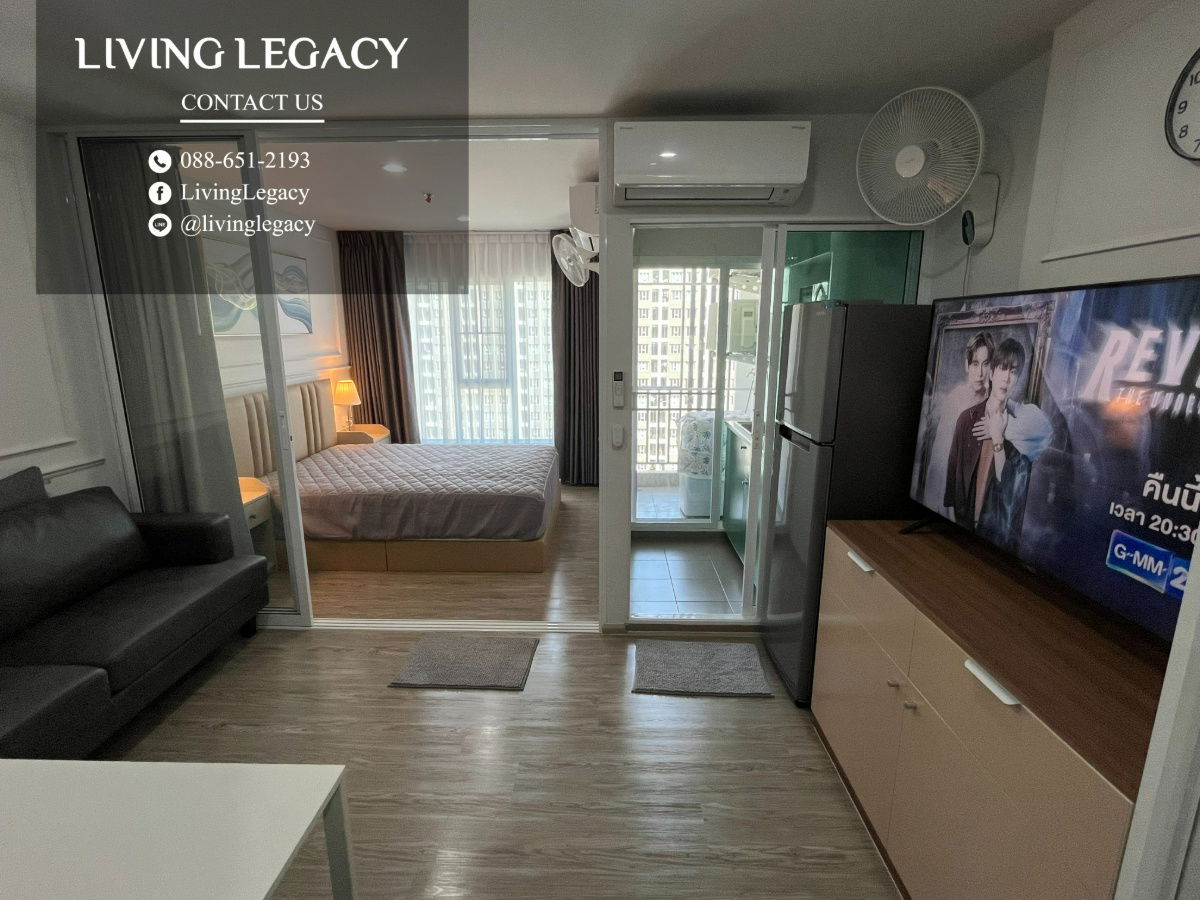 รูป T4CX7P ให้เช่าคอนโด Regent Home Bangna 28 ตร.ม. ชั้น 26 ตึก B line id : @livinglegacy - รูปที่ 11/19
