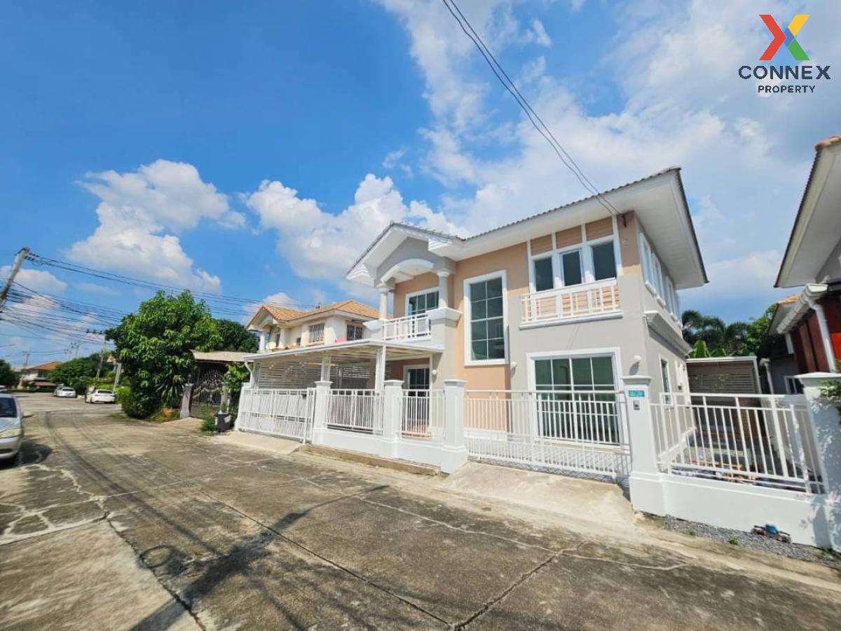 picture For Sale House , Pruksa Village 5 Wongwaen - Rattanathibet , wide frontage , newly renovated , Bang Khu Rat , Bang Bua Thong , Nonthaburi , CX-109004 ✅ Live chat with us ADD LINE @connexproperty ✅  - 12/12