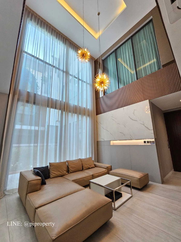 picture Fully furnished. Modern luxury single house for rent in The Gentry Phatthanakan. 4Bedroom + 5Bathroom + 3 Car parking.  - 13/67