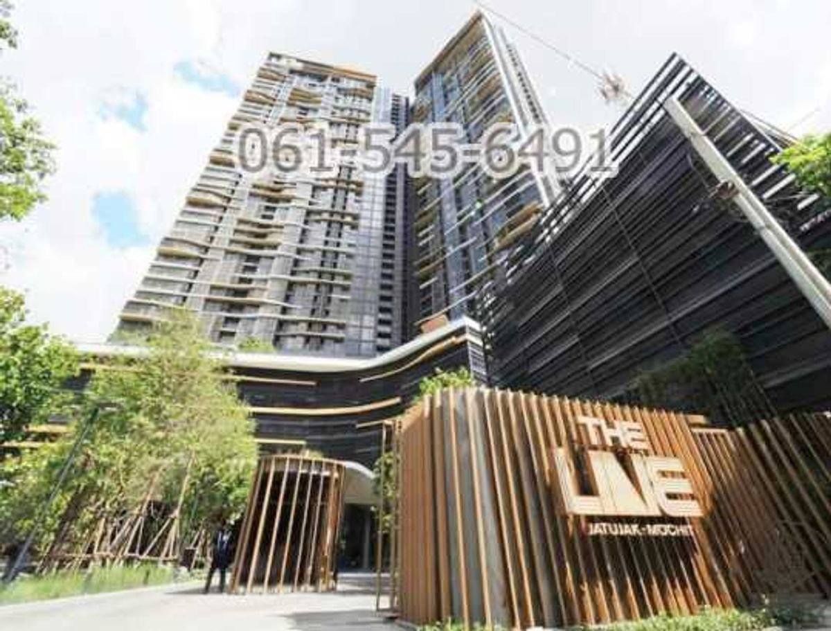 ให้เช่า Condo The Line Jatujak คอนโด เดอะไลน์ จตุจักร หมอชิต วิวสวนสวย ทำเลดี ใกล้ BTS หมอชิต