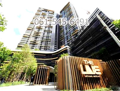 คอนโดให้เช่า : ให้เช่า Condo The Line Jatujak คอนโด เดอะไลน์ จตุจักร หมอชิต วิวสวนสวย ทำเลดี ใกล้ BTS หมอชิต