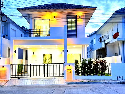 บ้านเดี่ยว รร.วัดมโนรม : ขายบ้านเดี่ยวรีโนเวทใหม่ ม.เดอะวิสต้า อ่าวอุดม เขาน้ำซับ ศรีราชา