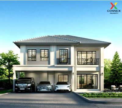 บ้านเดี่ยว ถนนพุทธมณฑล สาย 4 : ขายบ้าน  ภัสสร เพรสทีจ ปิ่นเกล้า-เพชรเกษม กระทุ่มล้ม สามพราน นครปฐม CX-122280 ✅ ทักไลน์ @connexproperty ตอบทันที ทีมงานมืออาชีพ ✅ 