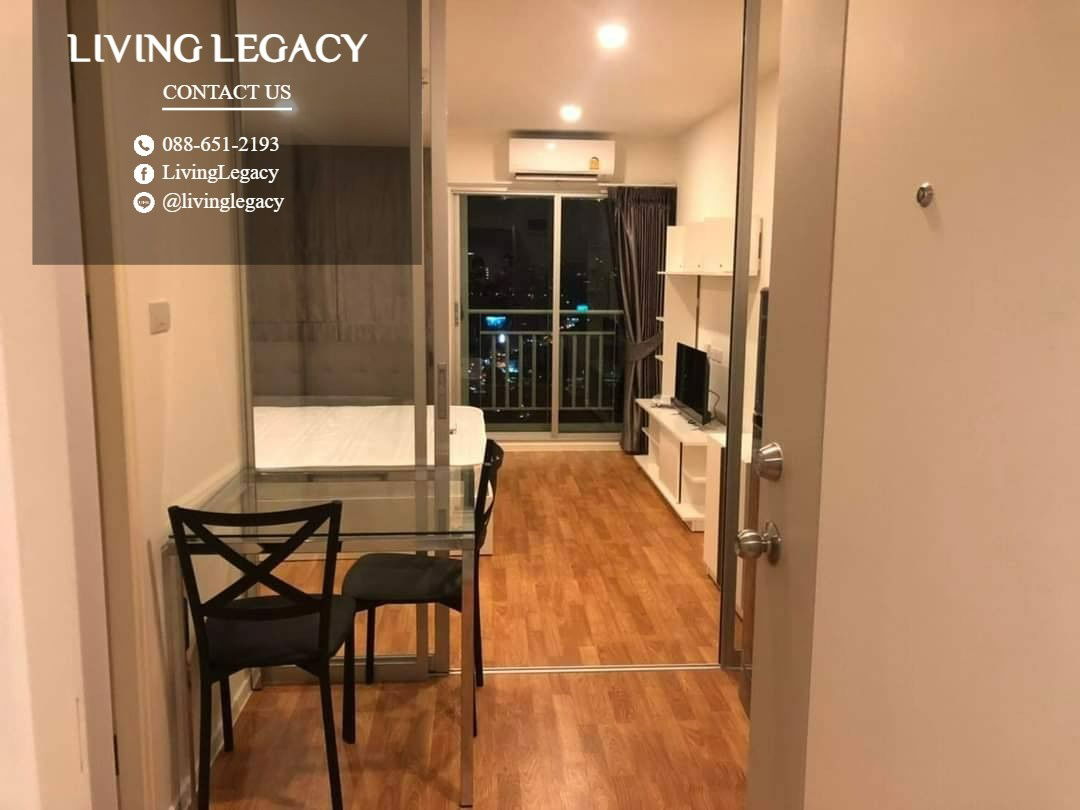 picture T49SQ2 Condo For Rent Lumpini Ville Phatanakan - Srinakarin 26.5 Sq.M. Floor 33 line id : @livinglegacy - 7/9