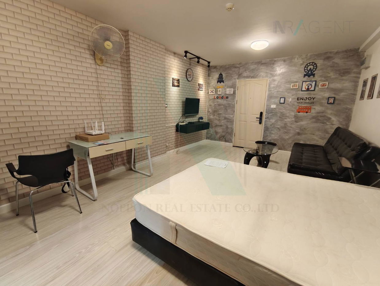 picture 🔺 For Rent Condo SUPALAI CITY RESORT RATCHADA - HUAI KHWANG Building 2, Floor 2,Studio, Room size 31.00 sqm - 3/8