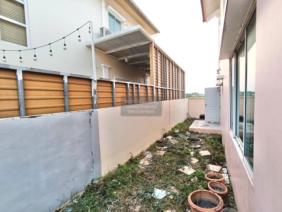 รูป ขาย บ้านเดี่ยว เวสเทิร์นทาวน์ บ้านกล้วย ไทรน้อย ถนนกว้าง หลังบ้านโล่ง CX-55739 ✅ ทักไลน์ @connexproperty ตอบทันที ทีมงานมืออาชีพ ✅  - รูปที่ 8/12
