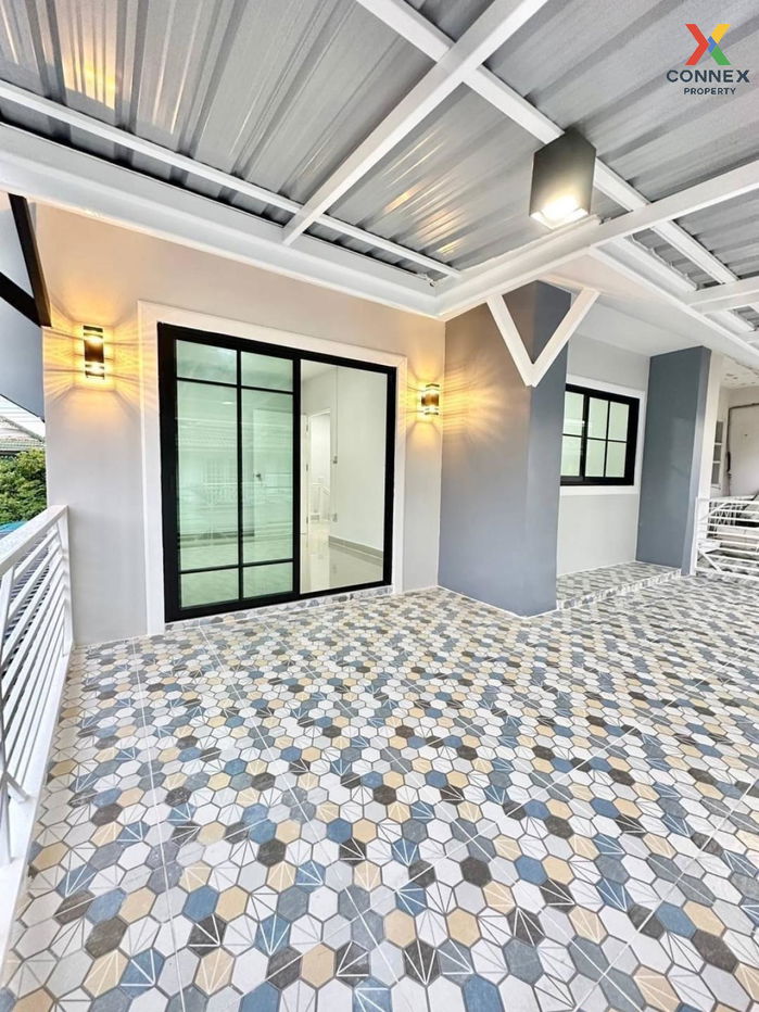 picture For Sale House , Baan Pruksa 14 A Bangbuathong , corner unit , Bang Khu Rat , Bang Bua Thong , Nonthaburi , CX-104786 ✅ Live chat with us ADD LINE @connexproperty ✅  - 5/12