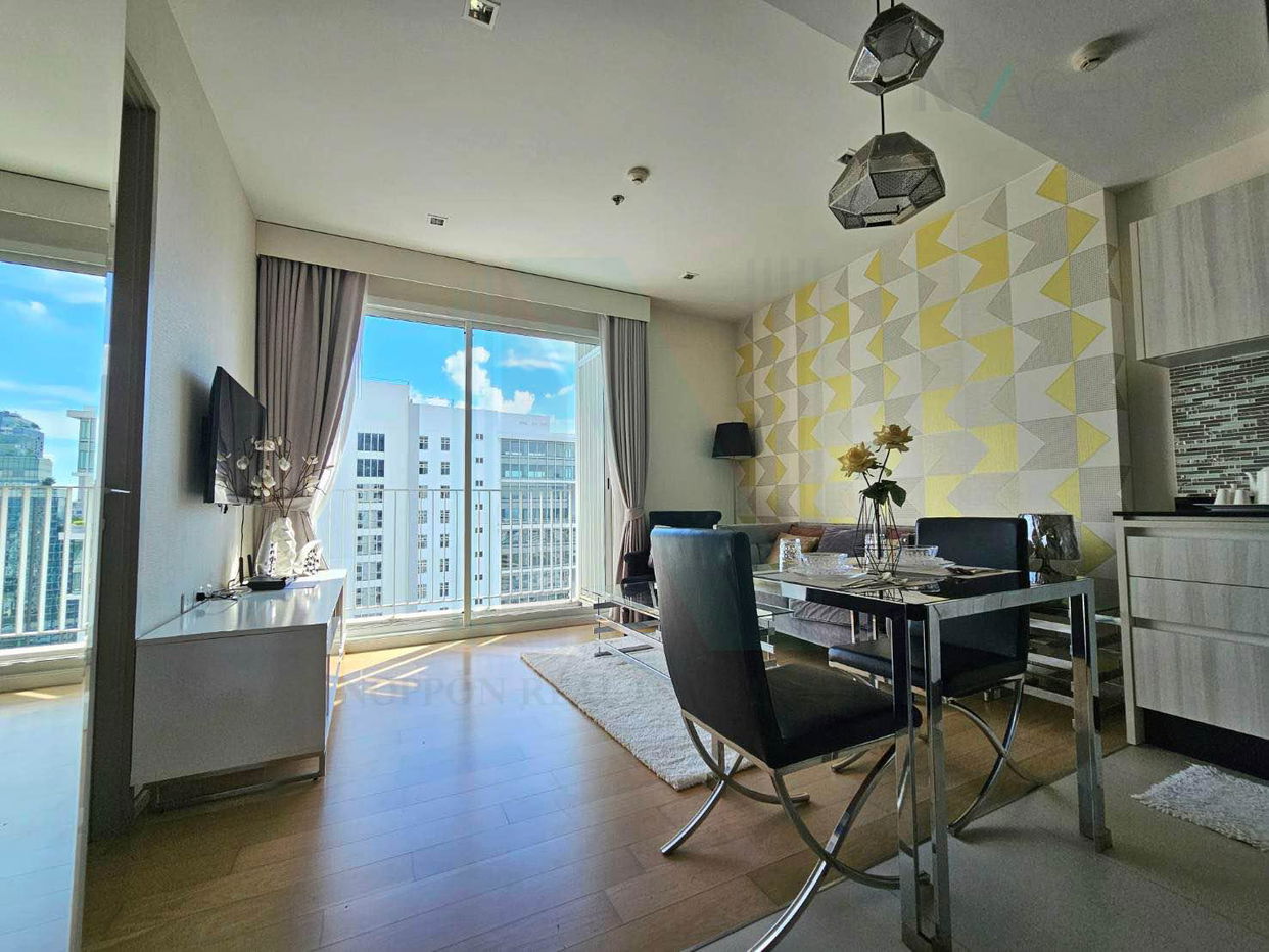 picture 🚩 For Rent Condo HQ THONGLOR Building 1, Floor 28,1 bed room, Room size 46.00 sqm - 4/8