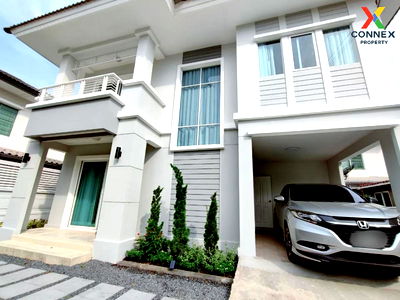 เช่าบ้านเดี่ยว นิคมลาดกระบัง : เช่าบ้าน  พฤกษาวิลเลจ เดอะซีซัน ร่มเกล้า - ลาดกระบัง MRT-มีนบุร ลำปลาทิว เขต ลาดกระบัง กรุงเทพ CX-130077 ✅ ทักไลน์ @connexproperty ตอบทันที ทีมงานมืออาชีพ ✅