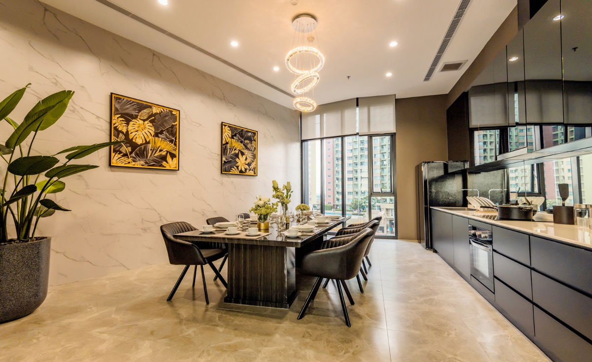 รูป ให้เช่า 🏠 คอนโด The rich rama 9 (เดอะริชพระราม 9) Duplex 1 ห้องนอน 1 ห้องน้ำ 🚆 กั้นห้องสวย พร้อมอยู่ ใกล้แอร์พอร์ตเรลลิงก์ สถานีหัวหมาก - รูปที่ 29/31