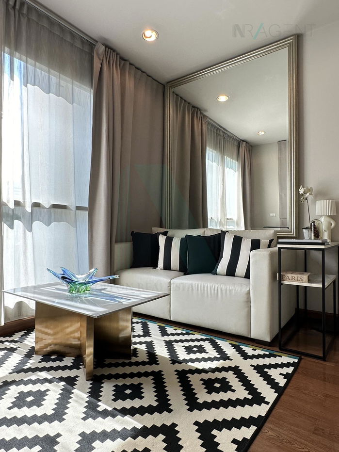 picture 🚩 For Rent Condo THE ADDRESS ART DECO CHIDLOM Building 1, Floor 4,1 bed room, Room size 42.00 sqm - 1/8