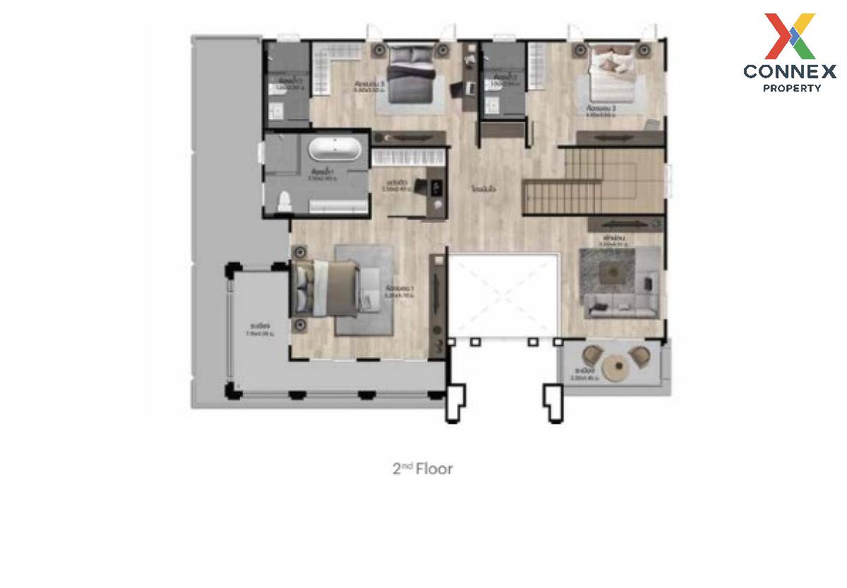 รูป ขายบ้าน  เศรษฐสิริ แจ้งวัฒนะ - ประชาชื่น 2 บ้านใหม่ ปากเกร็ด นนทบุรี CX-125268 ✅ ทักไลน์ @connexproperty ตอบทันที ทีมงานมืออาชีพ ✅  - รูปที่ 3/12
