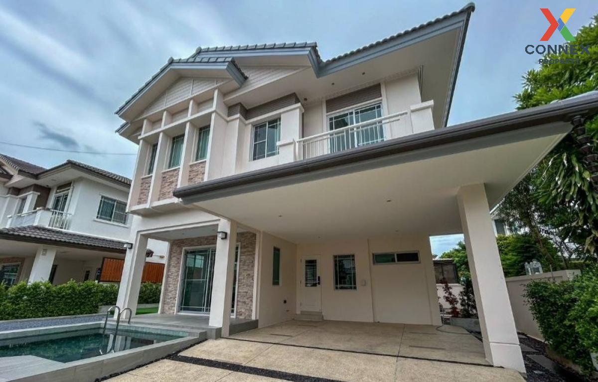 รูป ขายบ้าน  นันทวัน ศรีนครินทร์ บางเมือง เมืองสมุทรปราการ สมุทรปราการ CX-108067 ✅ ทักไลน์ @connexproperty ตอบทันที ทีมงานมืออาชีพ ✅  - รูปที่ 4/12