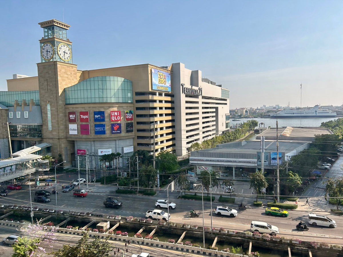 picture For rent 🔥 Lumpini Place Rama III - Riverview 🔥 Type 3 Bedroom , Fully furniture. , ready to move in //Ask more info LineID:@thirdproperty - 9/11