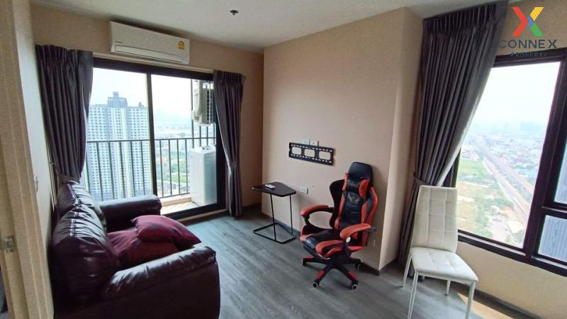 picture FOR RENT condo , Rich Park Triple Station , nice view , high floor , ARL-Hua Mak , Suan Luang , Suan Luang , Bangkok , CX-06242 ✅ Live chat with us ADD LINE @connexproperty ✅  - 1/7