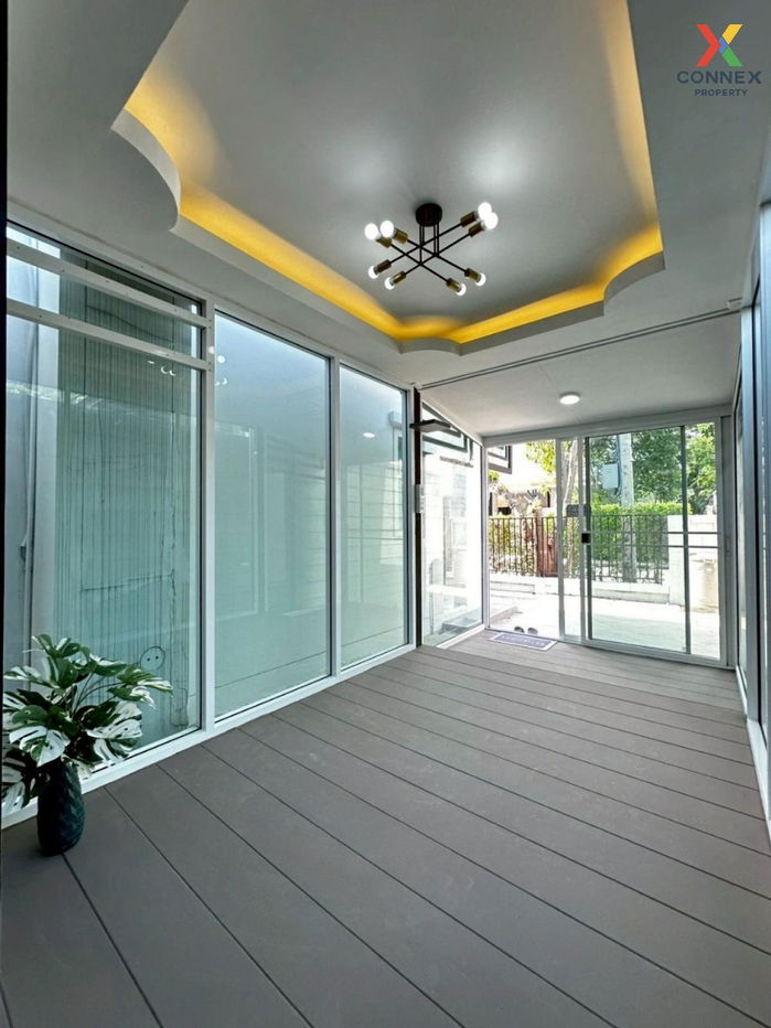 รูป ขายบ้าน  เซนส์ สายไหม 56 วิวสวย ห้องมุม หน้ากว้าง รีโนเวทใหม่ ออเงิน เขต สายไหม กรุงเทพ CX-120191 ✅ ทักไลน์ @connexproperty ตอบทันที ทีมงานมืออาชีพ ✅  - รูปที่ 12/12