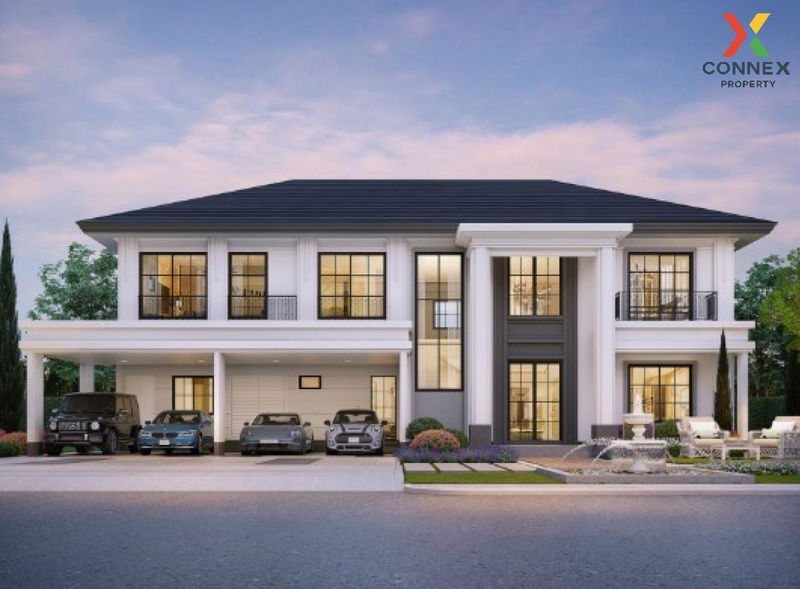 ขายบ้านเดี่ยว : ขายบ้าน เศรษฐสิริ บางนา - สุวรรณภูมิ ราชาเทวะ บางพลี สมุทรปราการ CX-125002 ✅ ทักไลน์ @connexproperty ตอบทันที ทีมงานมืออาชีพ ✅