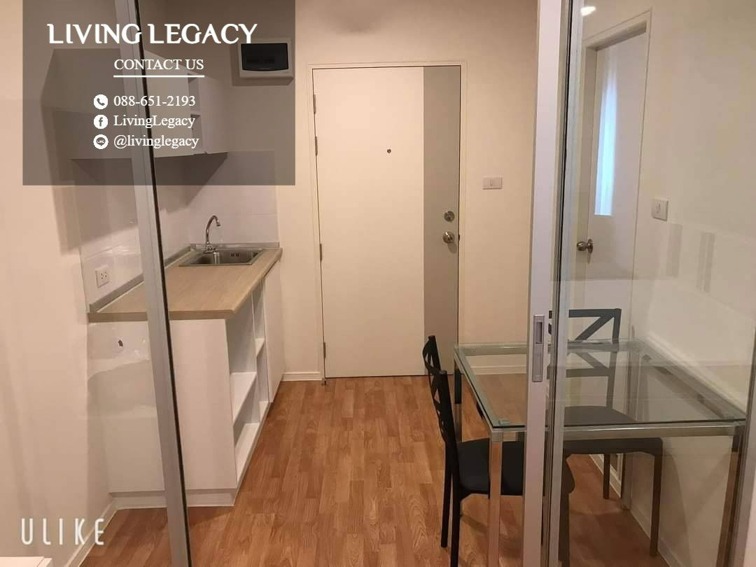 picture T49SQ2 Condo For Rent Lumpini Ville Phatanakan - Srinakarin 26.5 Sq.M. Floor 33 line id : @livinglegacy - 9/9