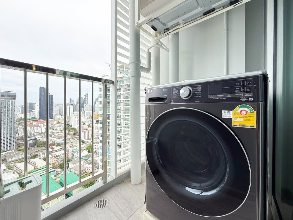 picture TA8429📲LineID @556ryccg🌃1 Bedroom 41.5 sqm Floor26 Fully furnished Supalai Premier Si Phraya-Samyan near subway MRT Samyan - 11/16