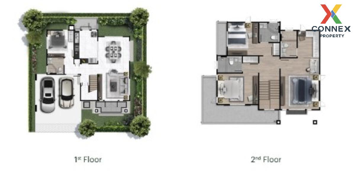 picture For Sale House , Setthasiri Watcharapol - Theprak , MRT-Maiyalap , Tha Raeng , Bang Khen , Bangkok , CX-125064 ✅ Live chat with us ADD LINE @connexproperty ✅  - 2/9