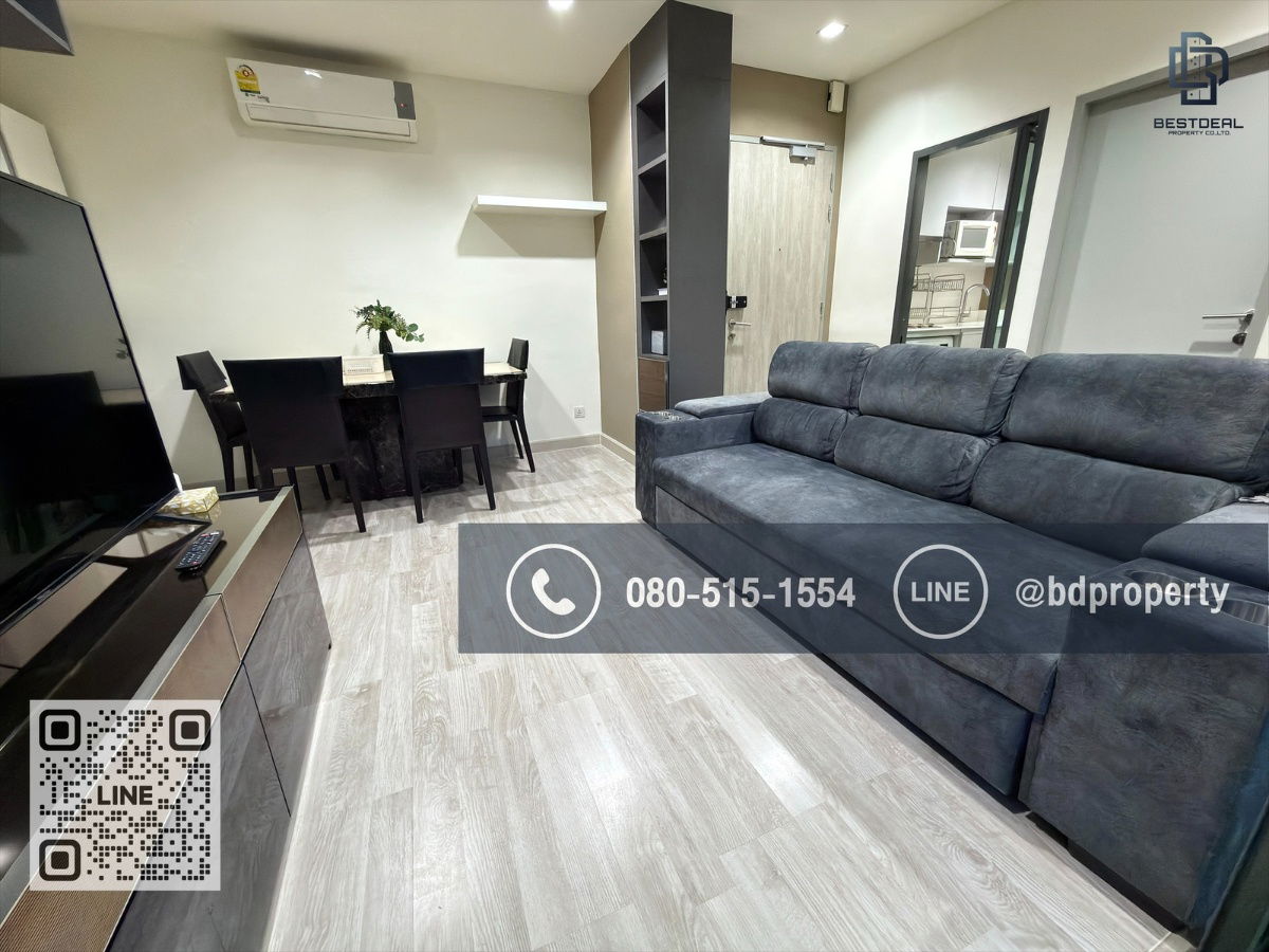 รูป Bestdeal ให้ด่วน!!! 2 ห้องนอน ราคา 25,000 บาท/เดือน ห้องสวย Fully Furnished พร้อมเข้าอยู่  "IDEO MOBI RAMA 9"  ใกล้MRTและเซ็นทรัลพระราม 9  - รูปที่ 4/14