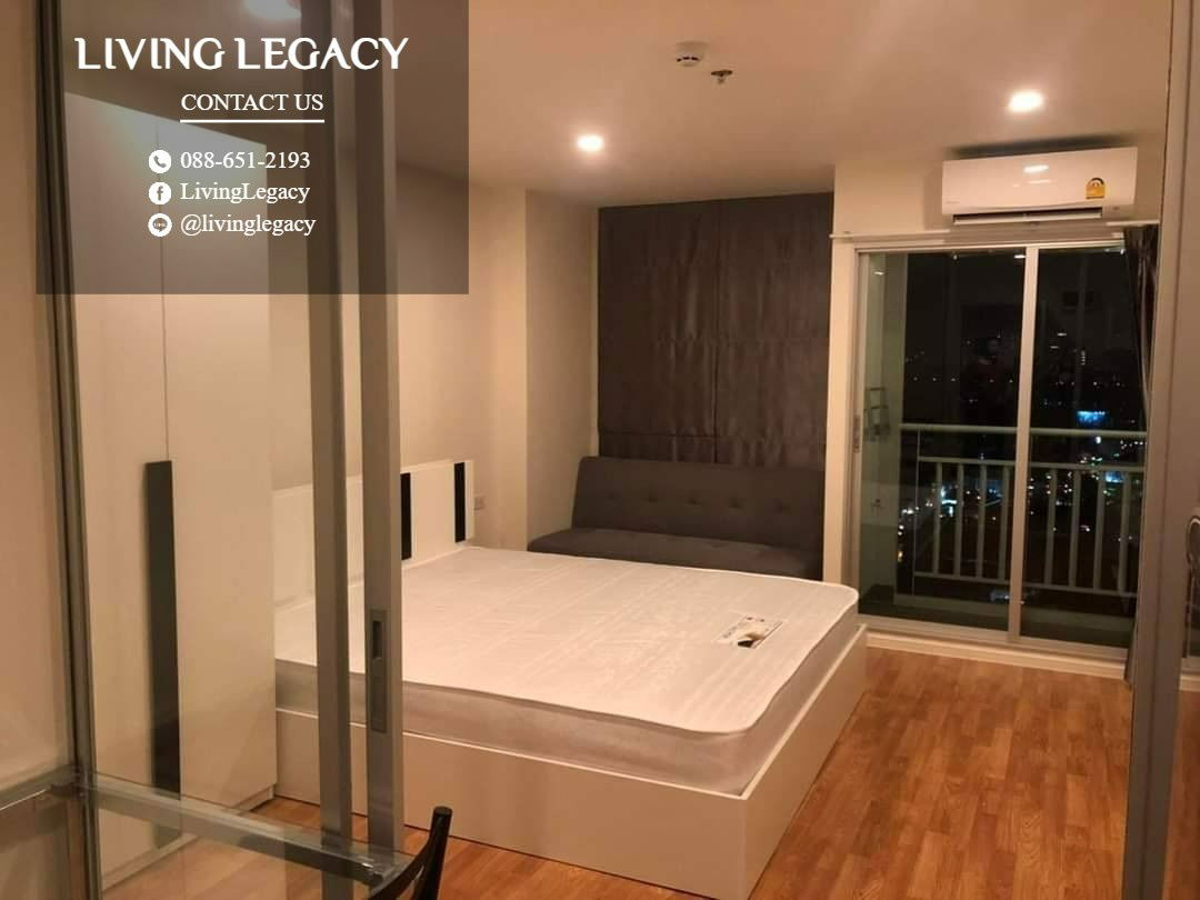 picture T49SQ2 Condo For Rent Lumpini Ville Phatanakan - Srinakarin 26.5 Sq.M. Floor 33 line id : @livinglegacy - 3/9