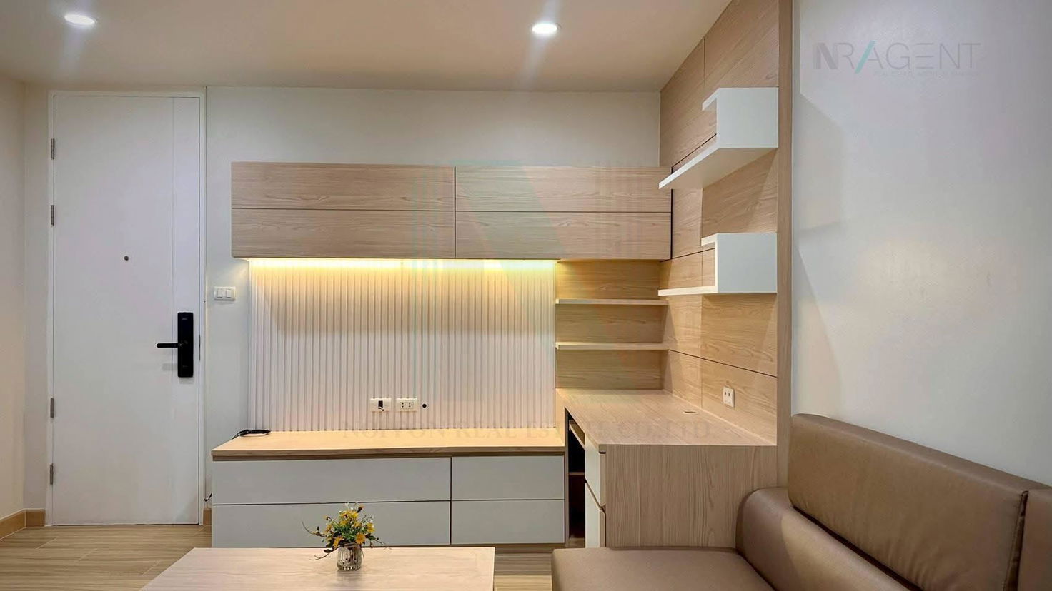 picture 🎉 For Rent Condo PREMSIRI BOUTIQUE PARK Building A, Floor 15,1 bed room, Room size 35 sqm - 2/8