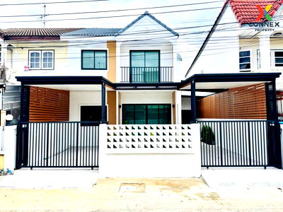 ทาวน์โฮม บางใหญ่ นนทบุรี : ขายทาวน์เฮ้าส์/ทาวน์โฮม  บ้านจิตตกาญจน์ รีโนเวทใหม่ เสาธงหิน บางใหญ่ นนทบุรี CX-123162 ✅ ทักไลน์ @connexproperty ตอบทันที ทีมงานมืออาชีพ ✅ 