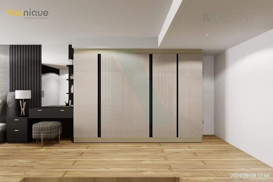 รูป 📌 ให้เช่าคอนโด ไอดีโอ พระราม 9 - อโศก อาคาร 1 ชั้น 30 Duplex 2 ห้องนอน ขนาด 52 ตรม ใกล้ MRT พระราม 9 - รูปที่ 8/8