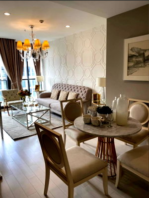 คอนโดให้เช่า : ว่างพร้อมอยู่! Noble Ploenchit. 1นอน 61ตร.ม. Line id: @pfagent