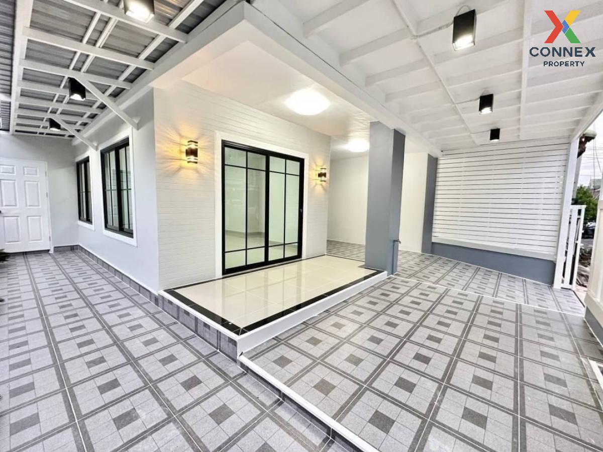 picture For Sale House , Baan Pruksa 14 A Bangbuathong , corner unit , Bang Khu Rat , Bang Bua Thong , Nonthaburi , CX-104786 ✅ Live chat with us ADD LINE @connexproperty ✅  - 9/12