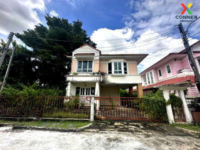 บ้านเดี่ยว ม.ปทุมธานี : ขายบ้าน  มณีรินทร์ พาร์ค รังสิต บ้านกลาง เมืองปทุมธานี ปทุมธานี CX-106877 ✅ ทักไลน์ @connexproperty ตอบทันที ทีมงานมืออาชีพ ✅ 