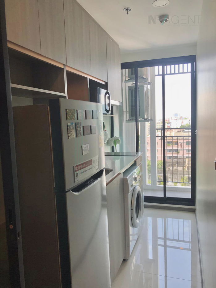 picture 🎉 For Rent Condo KNIGHTSBRIDGE COLLAGE SUKHUMVIT 107 Building 1, Floor 12,1 bed room, Room size 29.00 sqm - 1/8