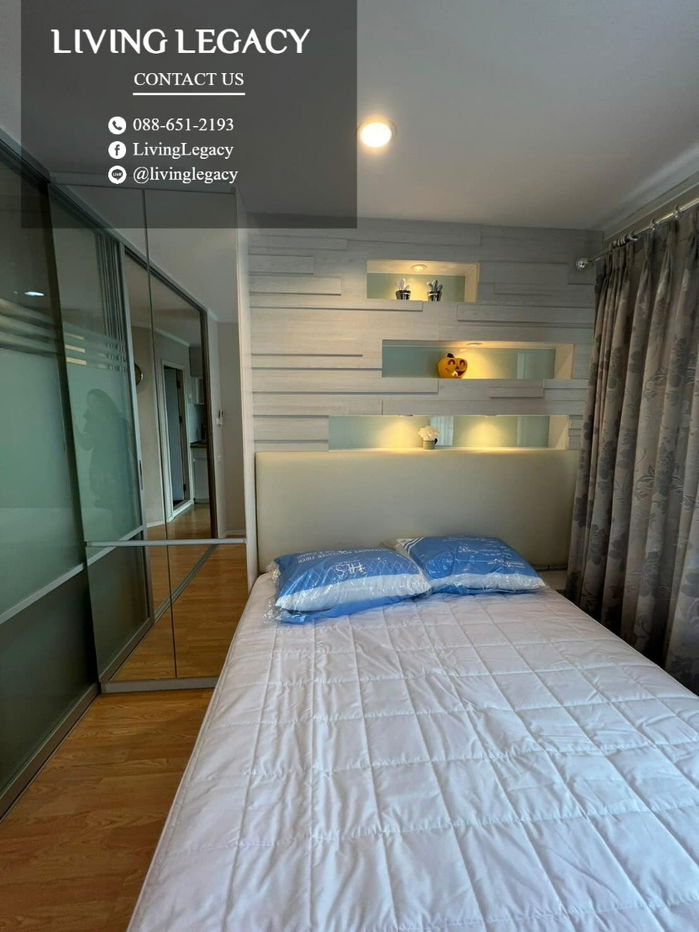 รูป SH7GHV ให้เช่าคอนโด Lumpini Place Srinakarin - Huamark Station 27 ตร.ม. ชั้น 11 ตึก A line id : @livinglegacy - รูปที่ 3/10