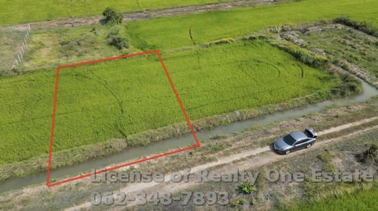 Land for sale, good location Price lower than appraisal, Khlong 22, Sisakrabue, Ongkharak, Nakhon Nayok, 100.1 sq m., only 160,000 baht.