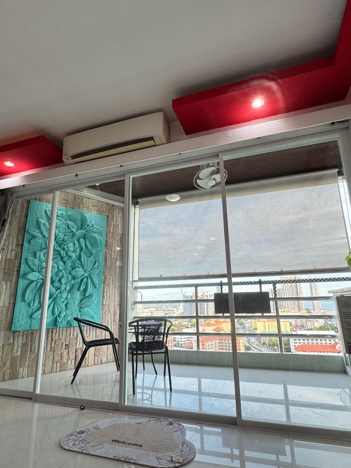 รูป คอนโดวิวทะเล 5D ระเบียงกว้าง   วิวเห็นทะเล และเมือง  Studio type, 48 sqm, ชั้น 19   - รูปที่ 24/28