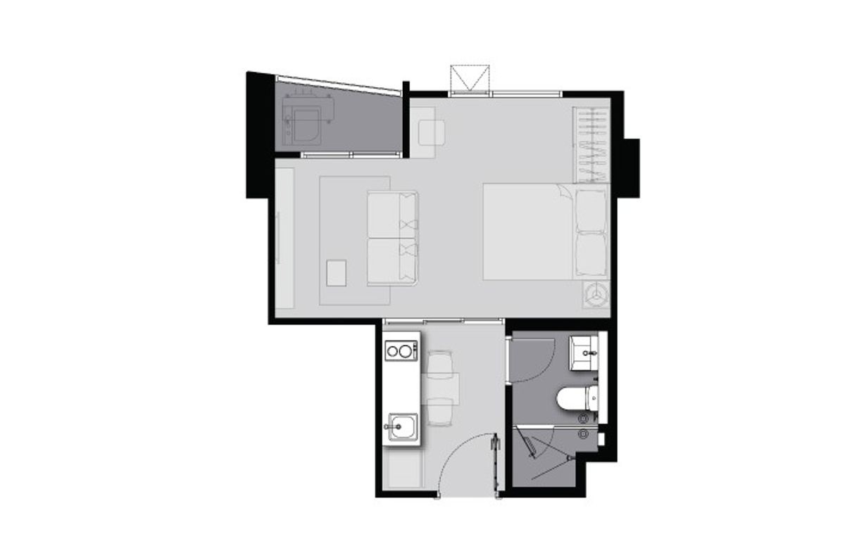 picture Code: KJ9244  for rent Life Ladprao Valley // Line ID: @kjcondo (with @) // - 24/24