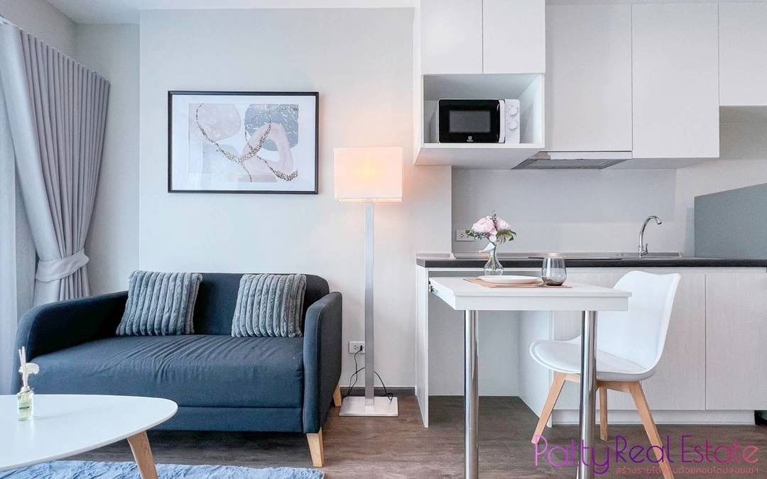 picture The condominium project is located near Stamford Line: Rangsima07, near the Airport Link, Hua Mak, for a one-bedroom unit near Stamford University. - 5/6